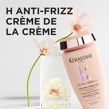 Bain Crème Hydra-Glaze Ενυδατικό σαμπουάν για μαλλιά με τάση για φριζάρισμα.